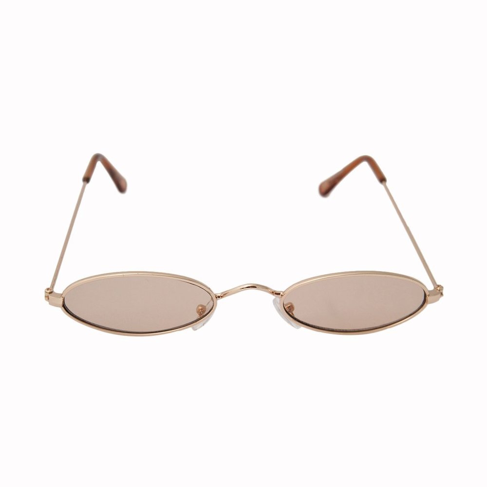 Slim Oval Sunglasses